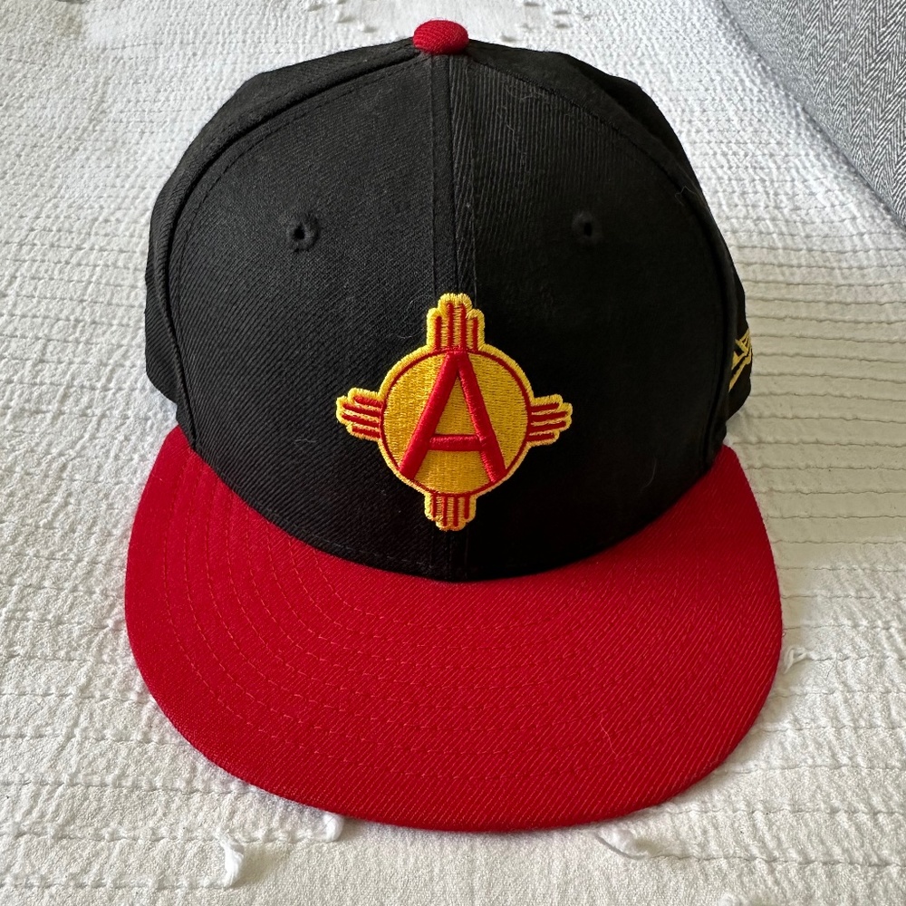 Albuquerque Dukes New Era Fitted Hat 7 1/8